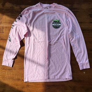 Maui and Sons Pink Long Sleeve Shirt
